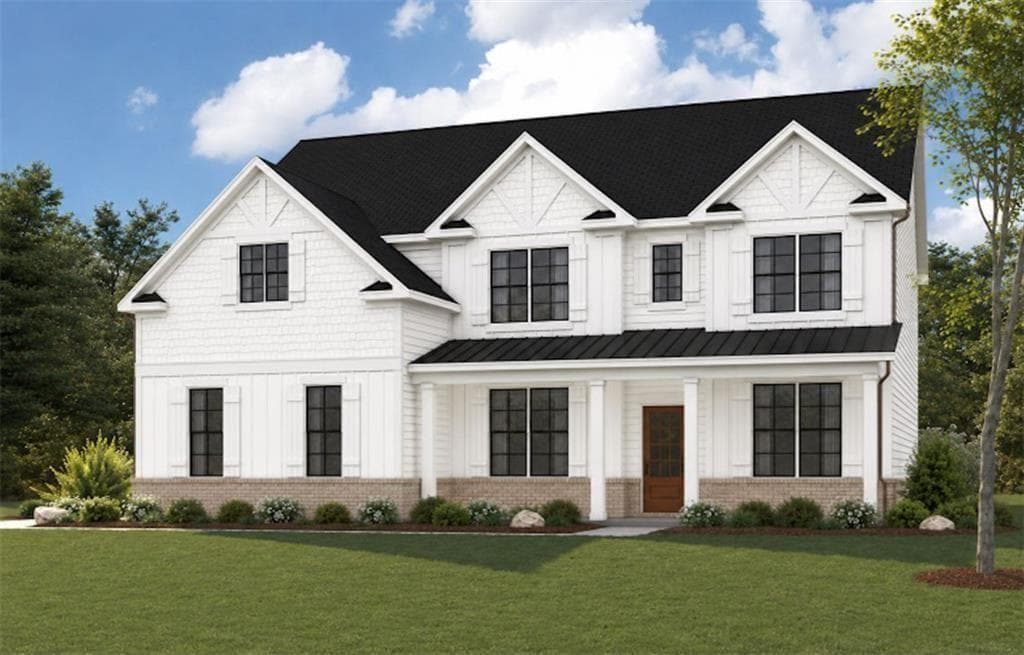 4 bedroom, 3 bathroom, 3,072 sq ft single family residence for sale at 8565 Oak Hollow Way, Cumming, GA 30041