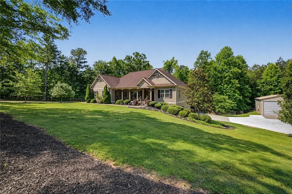 4 bedroom, 3 bathroom, 4,636 sq ft single family residence for sale at 711 Upper Burris Road, Canton, GA 30114