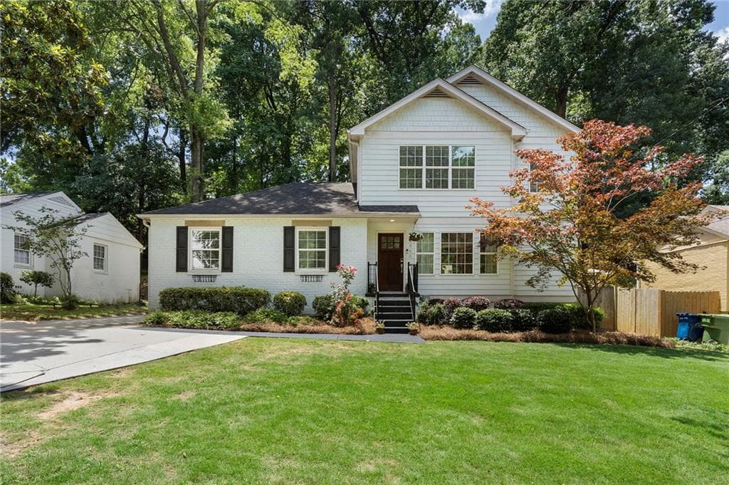 3 bedroom, 3 bathroom, 2,100 sq ft single family residence sold at 1566 Steele Drive, Atlanta, GA 30309
