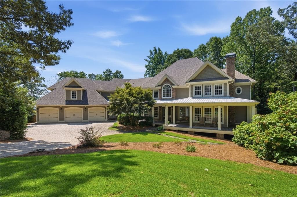 6 bedroom, 7 bathroom, 10,046 sq ft single family residence for sale at 127 Mills Lane, Ball Ground, GA 30107