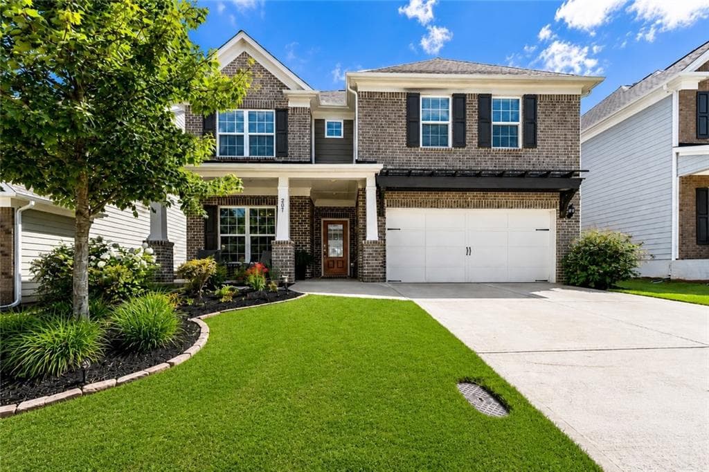 4 bedroom, 3 bathroom, 2,830 sq ft single family residence for sale at 207 Gaston Court, Canton, GA 30115