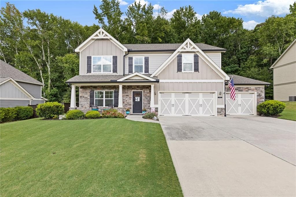 4 bedroom, 4 bathroom, 2,803 sq ft single family residence for sale at 557 Rocky Springs Drive, Jefferson, GA 30549