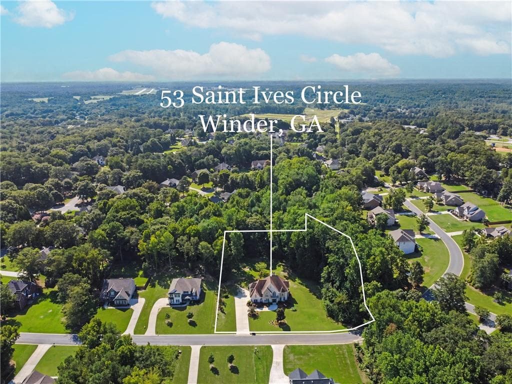 5 bedroom, 4 bathroom, 4,140 sq ft single family residence for sale at 53 Saint Ives Circle, Winder, GA 30680