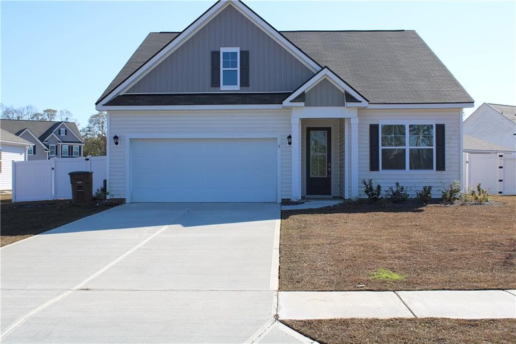 3 bedroom, 2 bathroom, 1,701 sq ft single family residence for rent at 3 Woodford Reserve Drive, Pooler, GA 31322 for $2,500 a month