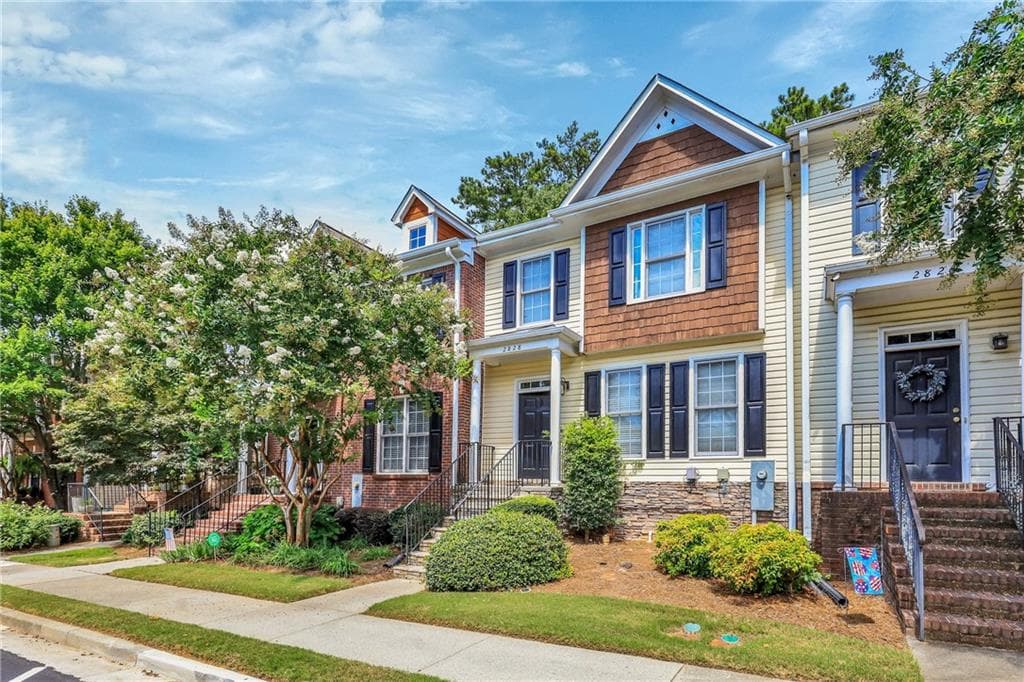 4 bedroom, 4 bathroom, 2,038 sq ft townhouse for sale at 2828 Langford Commons Drive, Norcross, GA 30071