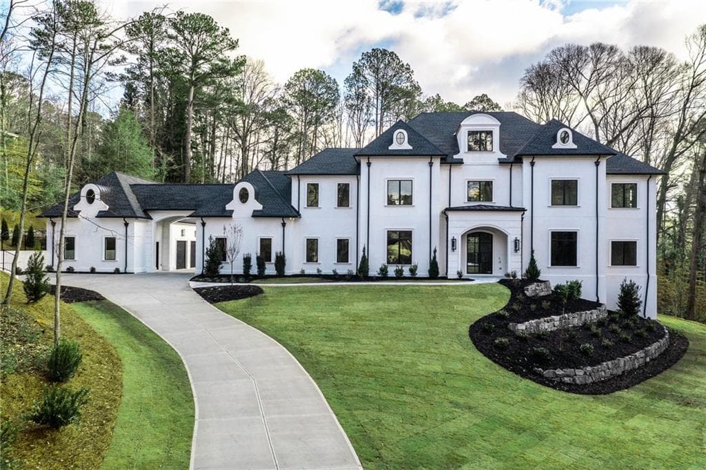 6 bedroom, 10 bathroom, 14,469 sq ft single family residence for sale at 5211 Powers Ferry Road, Sandy Springs, GA 30327