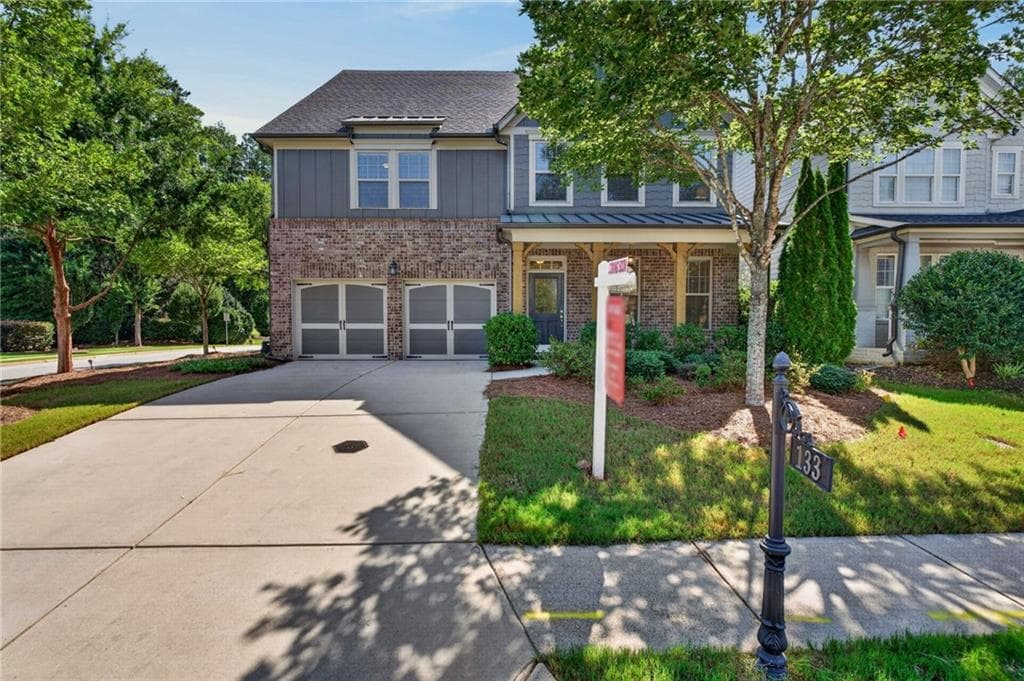 4 bedroom, 4 bathroom, 3,030 sq ft single family residence for sale at 133 Marlow Drive, Woodstock, GA 30188