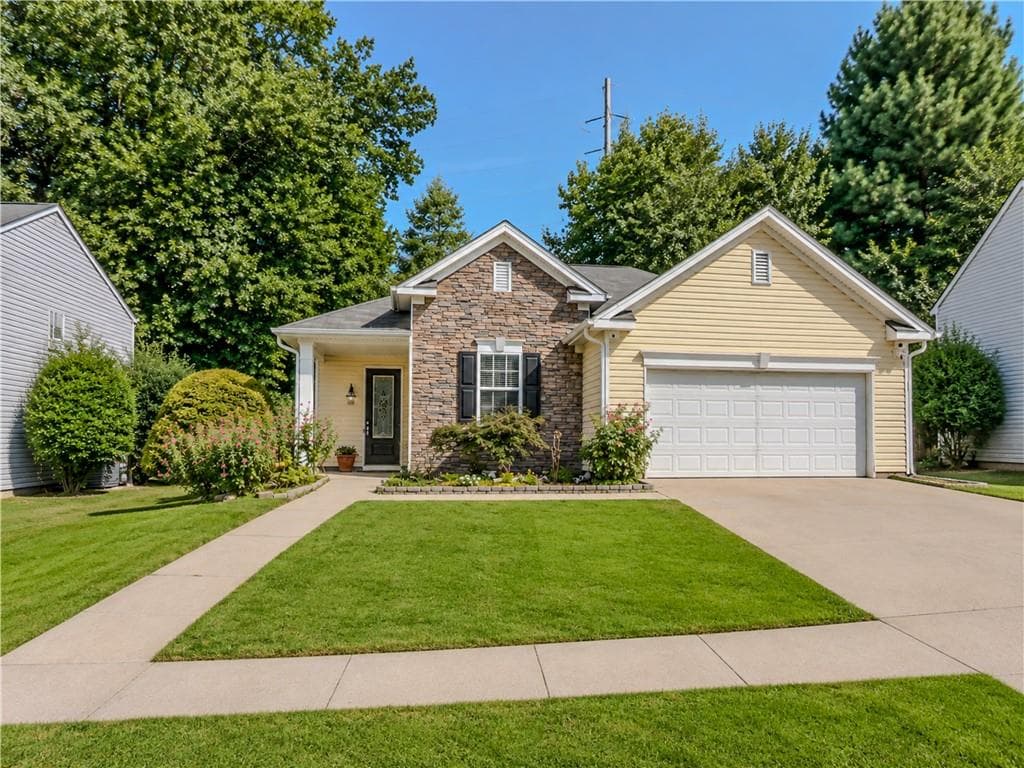 3 bedroom, 2 bathroom, 1,755 sq ft single family residence sold at 374 Leaflet Ives Drive, Lawrenceville, GA 30045