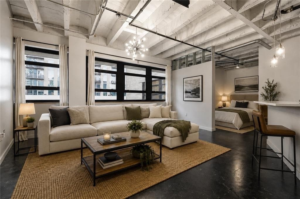 1 bedroom, 1 bathroom, 1,009 sq ft condominium for sale at 878 Peachtree Street 701, Atlanta, GA 30309