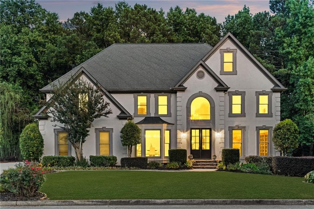 6 bedroom, 6 bathroom, 5,511 sq ft single family residence under contract at 10645 Oxford Mill Circle, Johns Creek, GA 30022