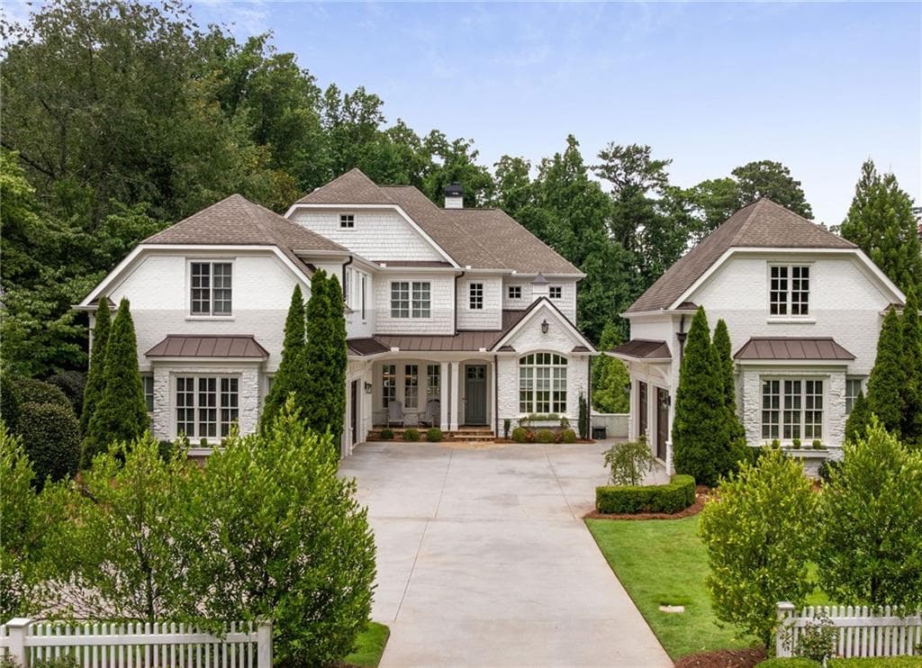 7 bedroom, 8 bathroom, 7,500 sq ft single family residence under contract at 4667 Dudley Lane, Atlanta, GA 30327