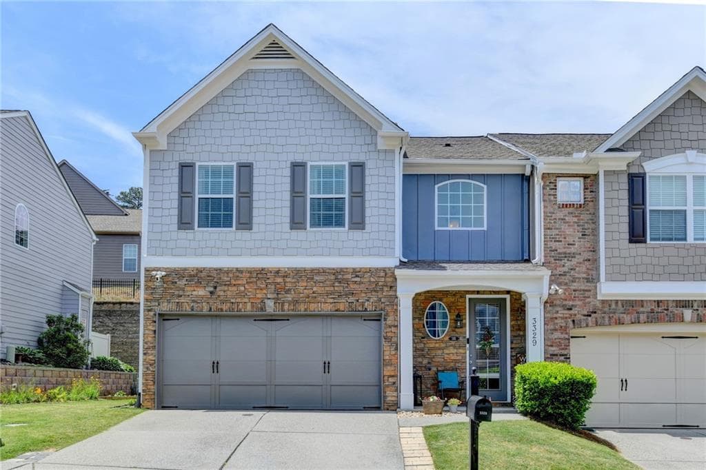 3 bedroom, 3 bathroom, 1,950 sq ft townhouse for sale at 3329 Castleberry Village Circle, Cumming, GA 30040