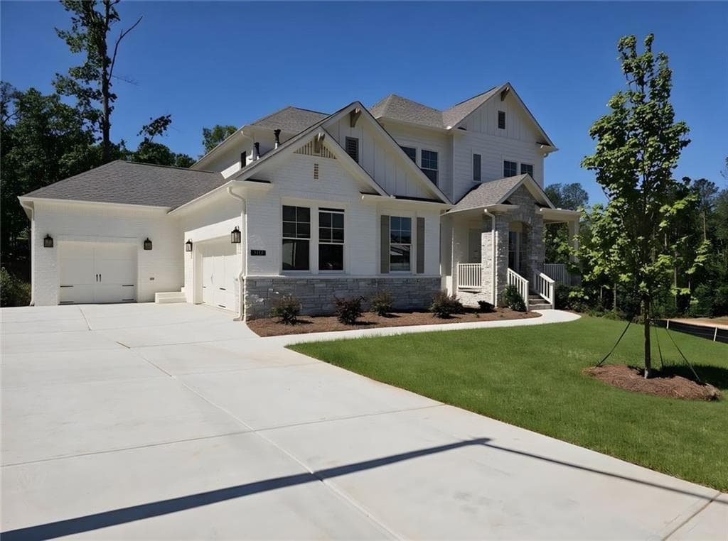 5 bedroom, 4 bathroom, 5,300 sq ft single family residence for sale at 2043 Fern Mountain Lane, Marietta, GA 30064