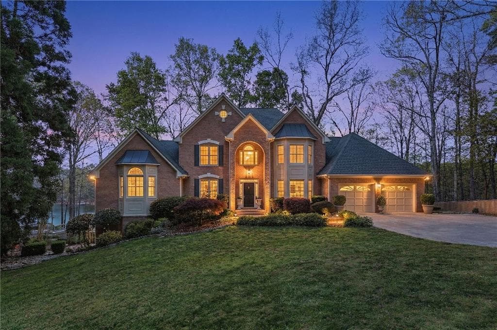 4 bedroom, 5 bathroom, 6,117 sq ft single family residence under contract at 3176 Deepwater Drive, Gainesville, GA 30506