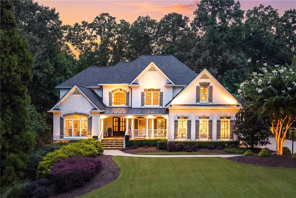 6 bedroom, 9 bathroom, 7,554 sq ft single family residence under contract at 240 Pembrook Place, Roswell, GA 30075