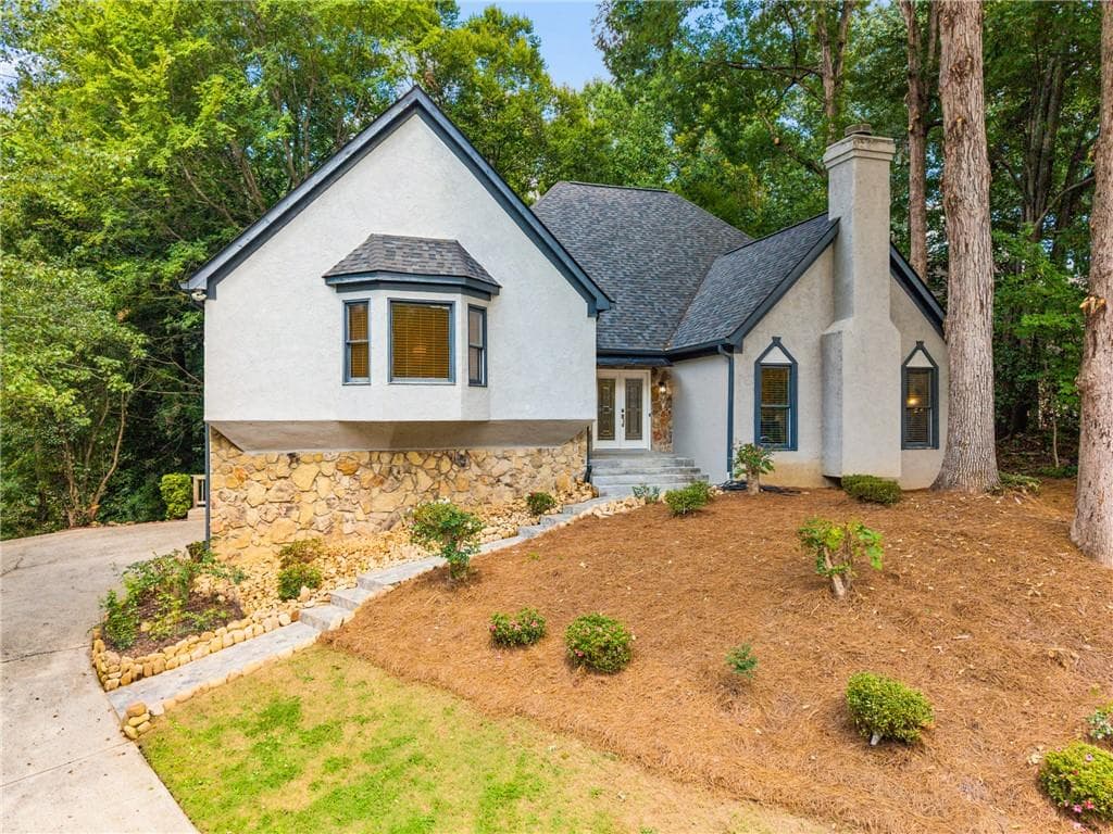 4 bedroom, 4 bathroom, 3,823 sq ft single family residence for sale at 210 Wessex Court, Sandy Springs, GA 30328