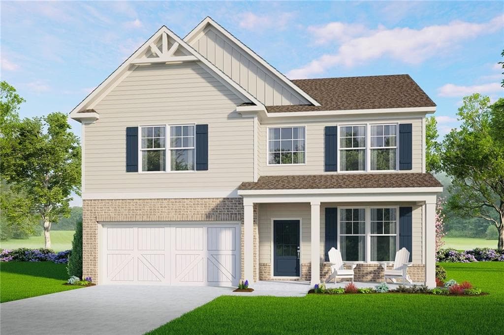 5 bedroom, 3 bathroom, 2,509 sq ft single family residence under contract at 5592 Keswick Drive, Flowery Branch, GA 30542