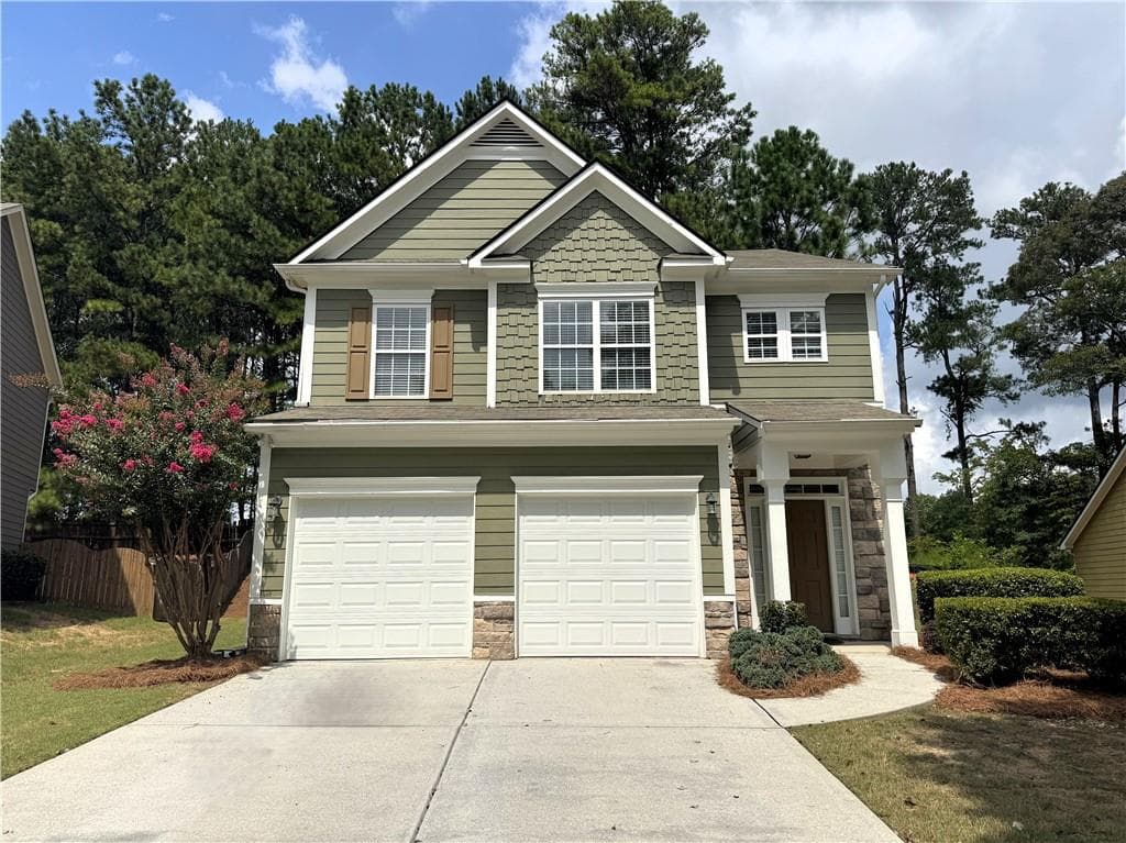 3 bedroom, 3 bathroom, 2,177 sq ft single family residence under contract at 3341 Cooper Woods Drive, Loganville, GA 30052
