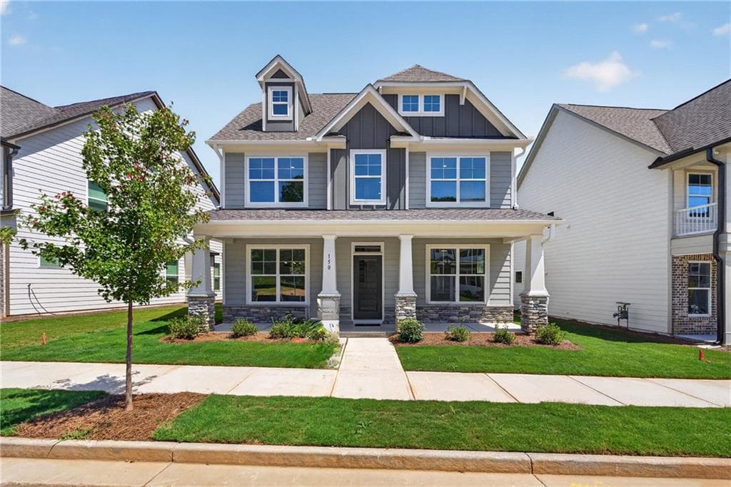 3 bedroom, 4 bathroom, 2,506 sq ft single family residence for sale at 150 Marble Tree Way, Ball Ground, GA 30107