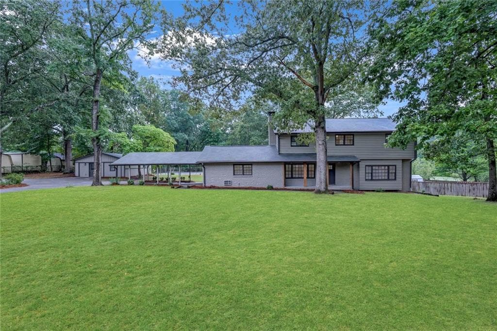 5 bedroom, 4 bathroom, 3,657 sq ft single family residence for sale at 2541 Poplar Street, Snellville, GA 30078