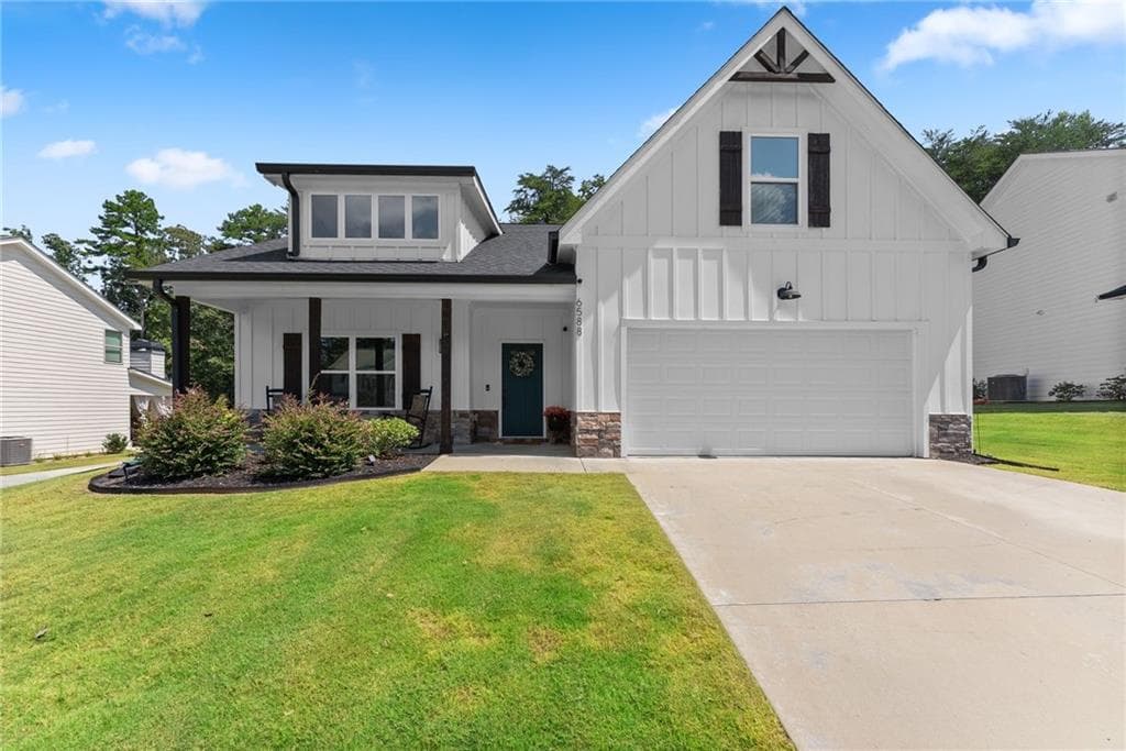 4 bedroom, 4 bathroom, 2,175 sq ft single family residence under contract at 6588 River Station Drive, Lula, GA 30554