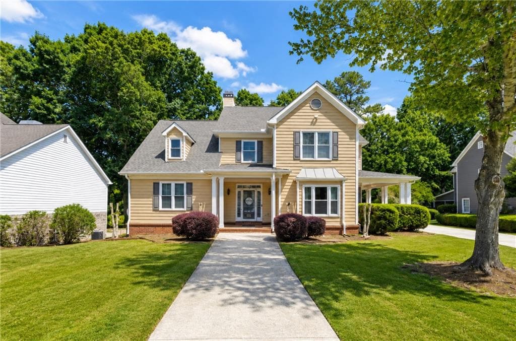 5 bedroom, 4 bathroom, 3,906 sq ft single family residence for sale at 420 Bay Grove Road, Loganville, GA 30052