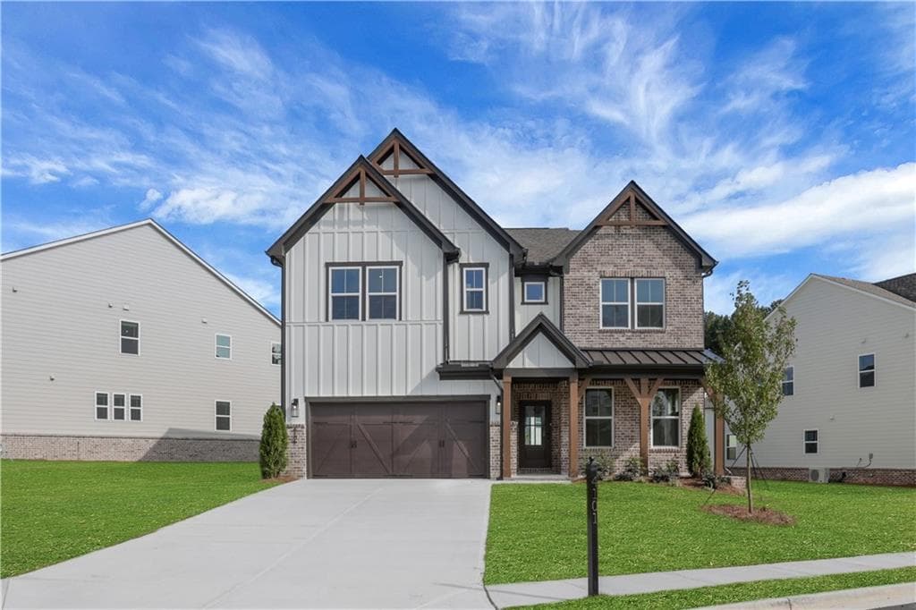5 bedroom, 5 bathroom, 2,911 sq ft single family residence under contract at 4101 Adler Circle, Buford, GA 30519