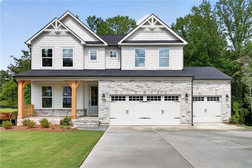 5 bedroom, 4 bathroom, 4,008 sq ft single family residence for sale at 45 Cedar Crest Lane, Dawsonville, GA 30534