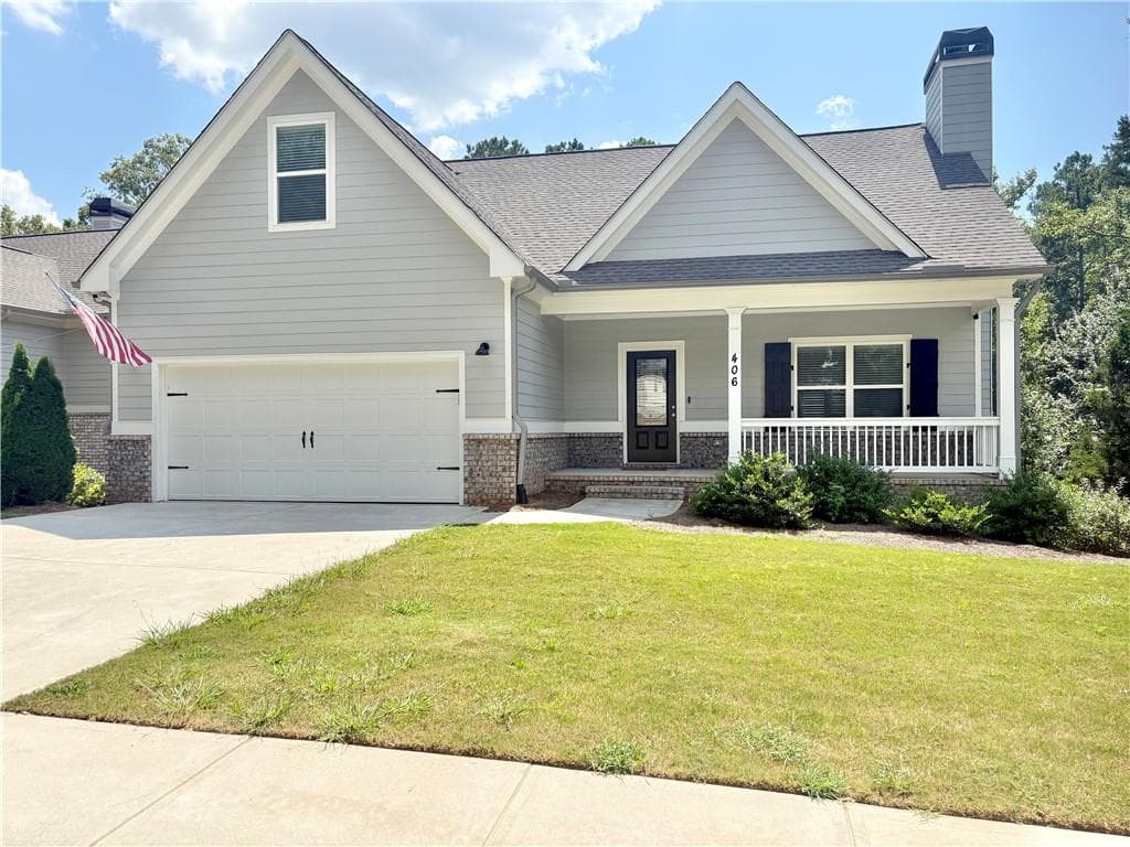 4 bedroom, 3 bathroom, 2,064 sq ft single family residence for sale at 406 Sunset Drive, Statham, GA 30666