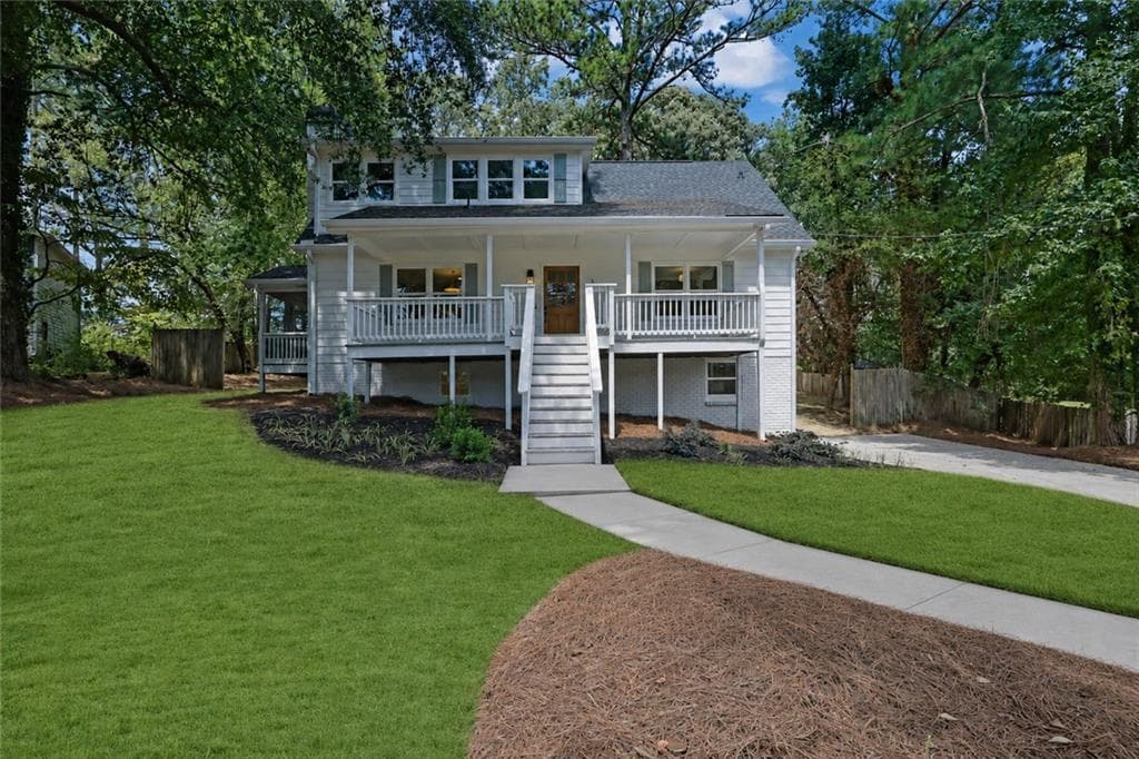 5 bedroom, 4 bathroom, 3,340 sq ft single family residence for sale at 302 Hickory Lane, Canton, GA 30115