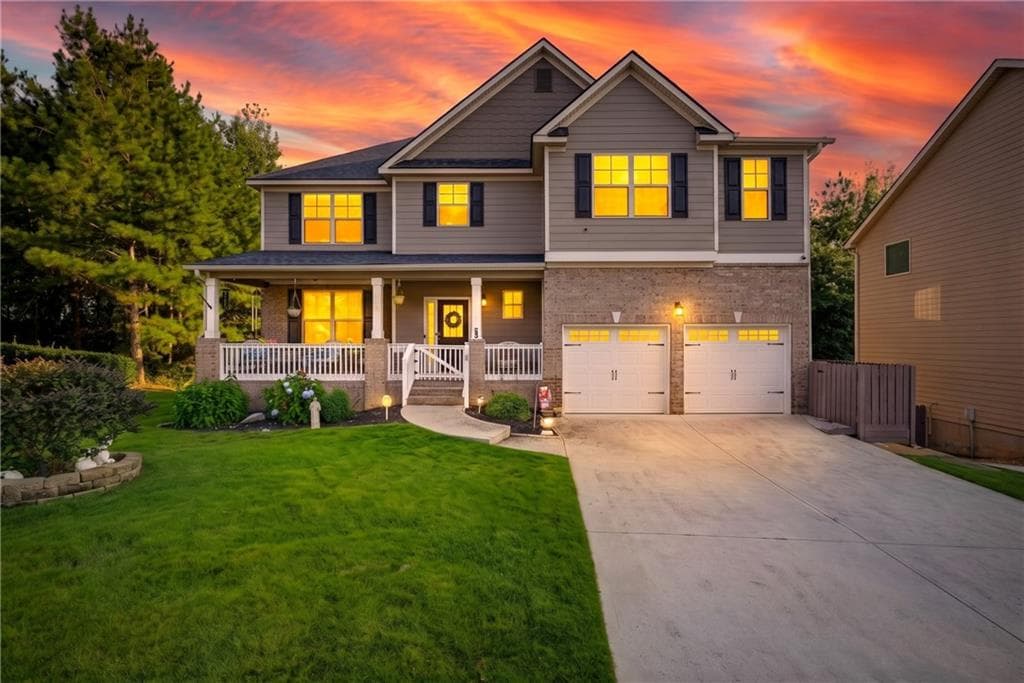 6 bedroom, 4 bathroom, 3,836 sq ft single family residence for sale at 2144 Shadow Oak Trail, Loganville, GA 30052