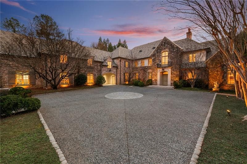 6 bedroom, 8 bathroom, 11,801 sq ft single family residence for sale at 4380 Harris Trail, Atlanta, GA 30327
