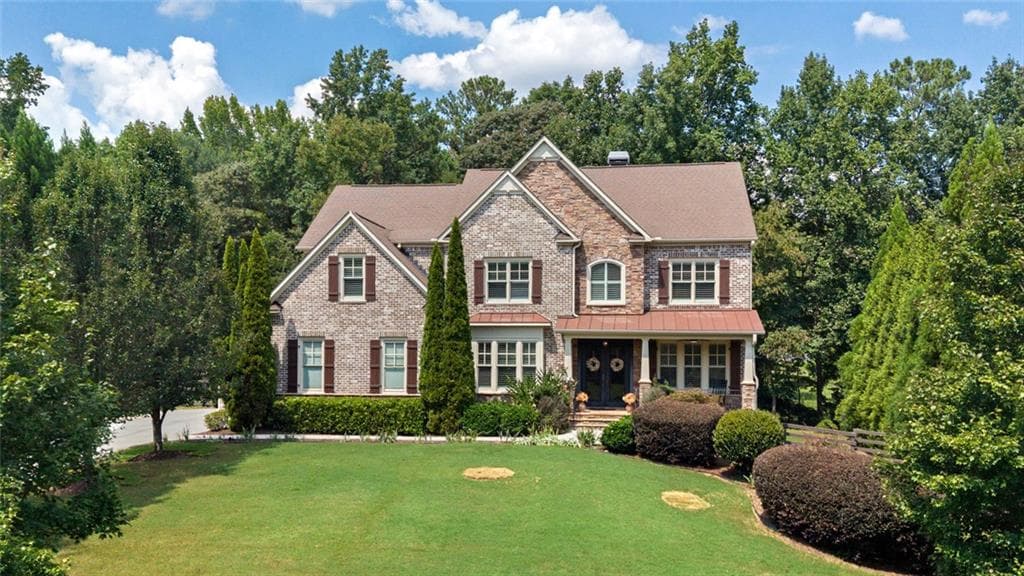 6 bedroom, 5 bathroom, 5,667 sq ft single family residence for sale at 360 Dewpoint Lane, Johns Creek, GA 30022