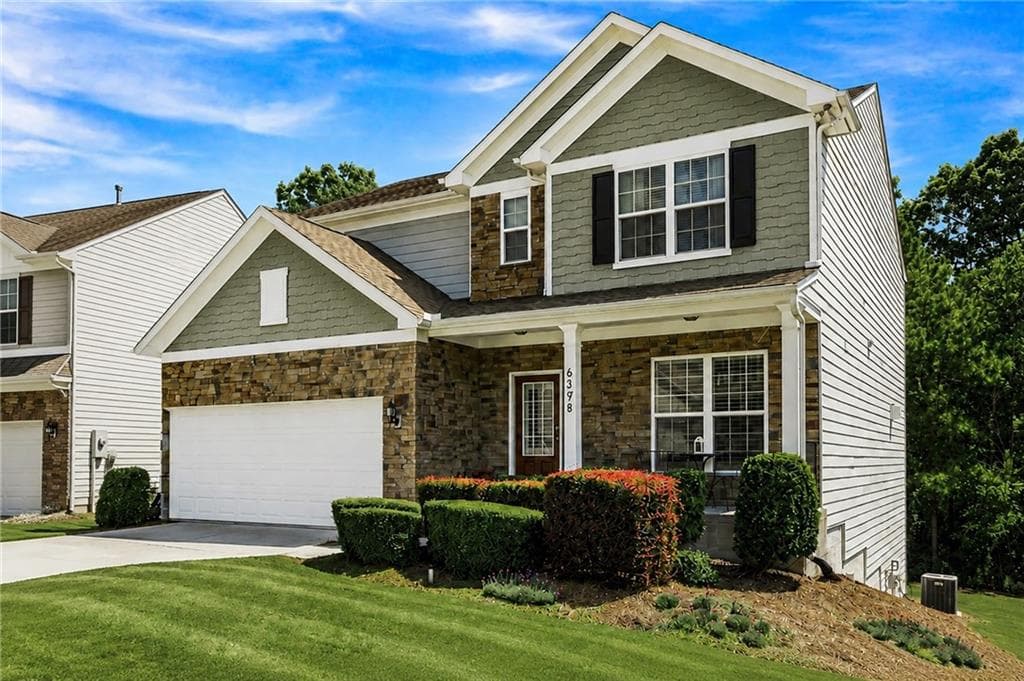 4 bedroom, 3 bathroom, 2,750 sq ft single family residence sold at 6398 Pierless Avenue, Sugar Hill, GA 30518