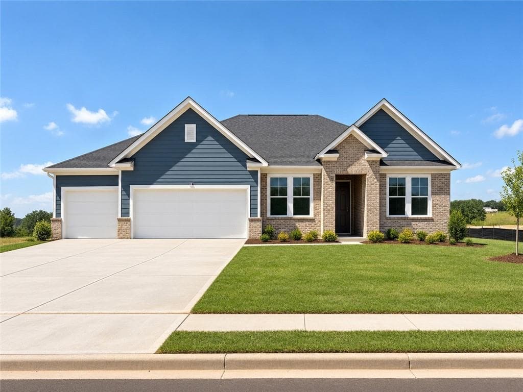 4 bedroom, 4 bathroom, 2,559 sq ft single family residence for sale at 389 Grand Wehunt Drive, Hoschton, GA 30548