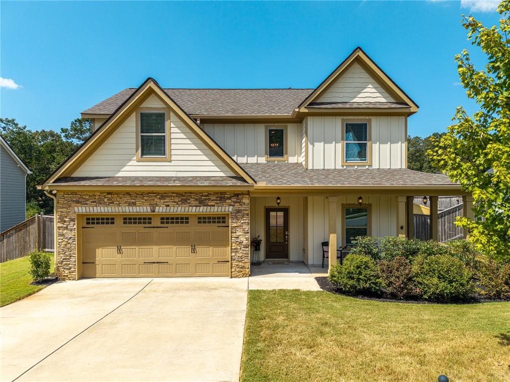 4 bedroom, 3 bathroom, 2,277 sq ft single family residence for sale at 467 Tom Avery Drive, Ball Ground, GA 30107