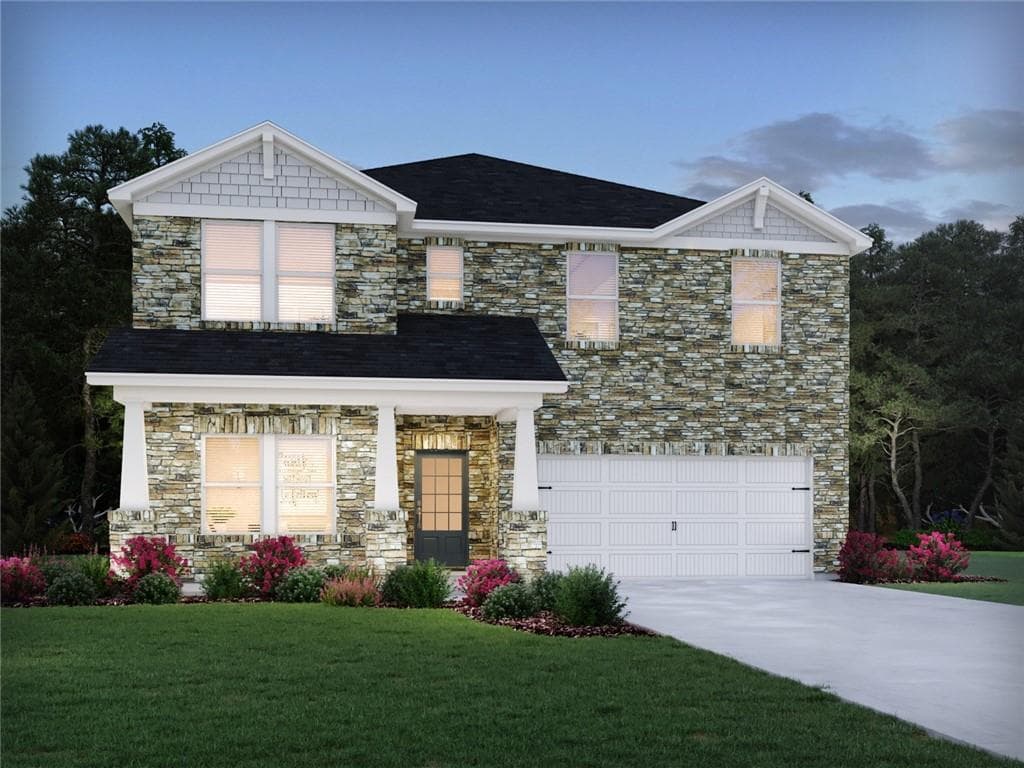 5 bedroom, 5 bathroom, 3,252 sq ft single family residence for sale at 7249 Lyric Street, Fairburn, GA 30213