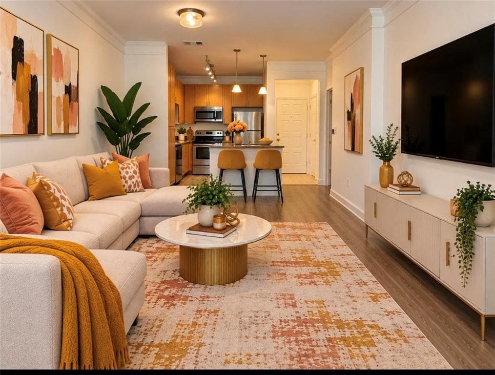 1 bedroom, 1 bathroom, 743 sq ft condominium for sale at 400 17th Street 2318, Atlanta, GA 30363
