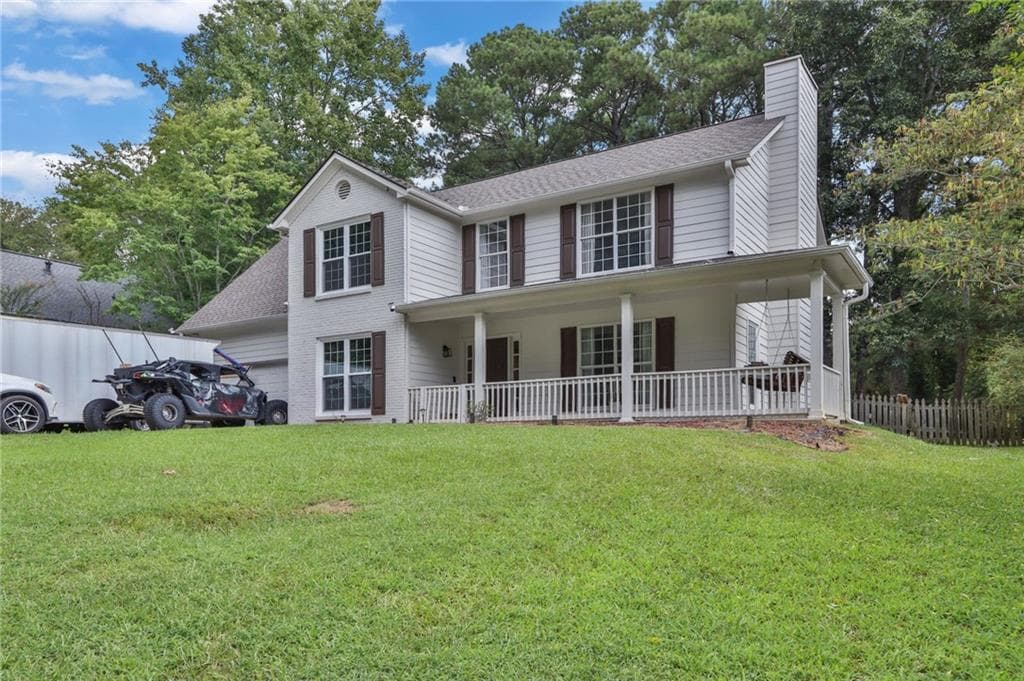 5 bedroom, 3 bathroom, 2,122 sq ft single family residence for sale at 3130 Hall Garden Road, Snellville, GA 30039