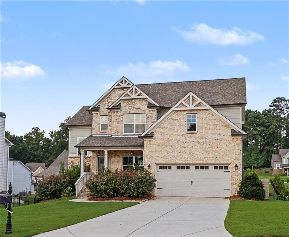4 bedroom, 3 bathroom, 2,207 sq ft single family residence for sale at 1328 Woods Lane, Jefferson, GA 30549