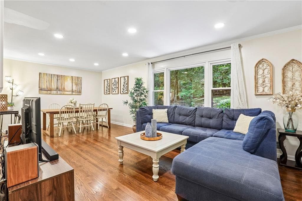 4 bedroom, 3 bathroom, 2,071 sq ft single family residence for sale at 4372 Ashwoody Trail, Atlanta, GA 30319