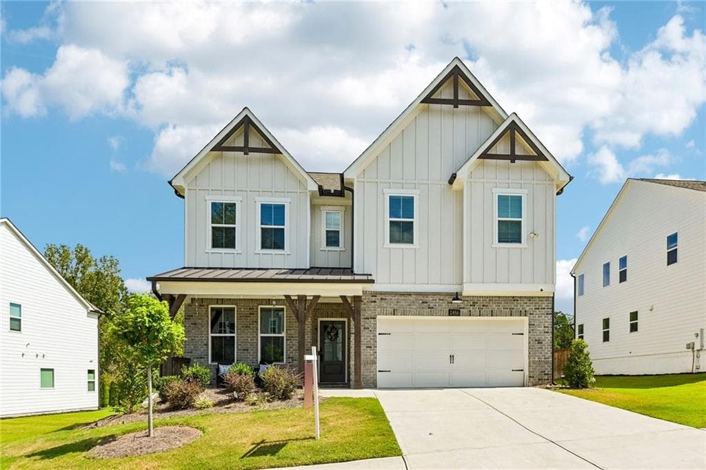 5 bedroom, 4 bathroom, 3,321 sq ft single family residence for sale at 2456 Hidden Creek Road, Kennesaw, GA 30152