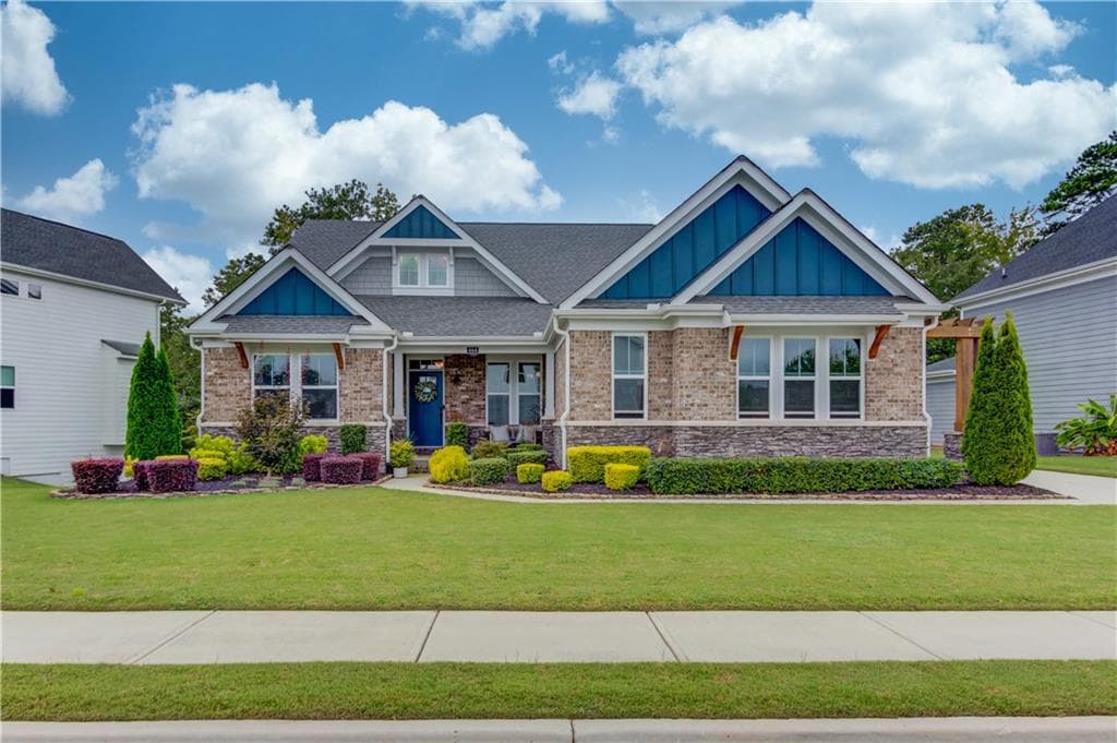 4 bedroom, 3 bathroom, 2,224 sq ft single family residence for sale at 464 Michigan Circle, Hoschton, GA 30548