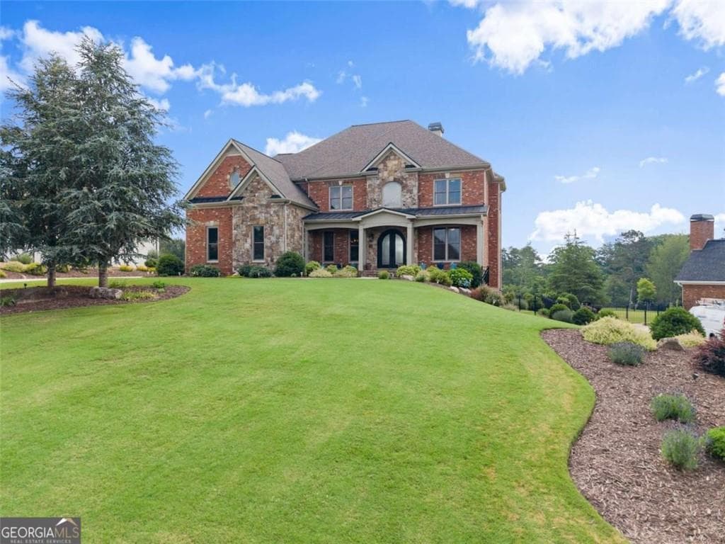 5 bedroom, 6 bathroom, 4,588 sq ft single family residence for sale at 4645 Manor Drive, Gainesville, GA 30506
