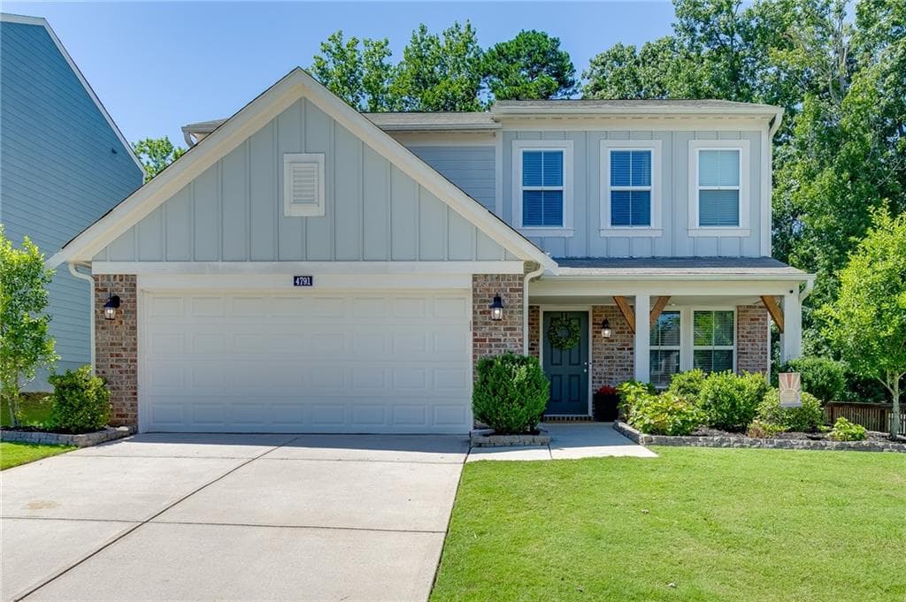 4 bedroom, 3 bathroom, 1,856 sq ft single family residence under contract at 4791 Bramblewood Circle, Sugar Hill, GA 30518