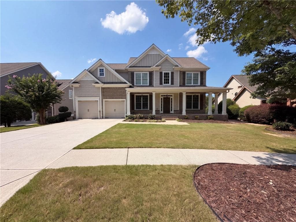 5 bedroom, 4 bathroom, 4,236 sq ft single family residence for sale at 7047 Tree House Way, Flowery Branch, GA 30542