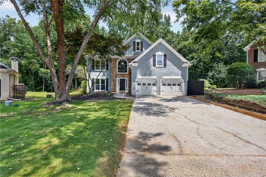 4 bedroom, 3 bathroom, 3,178 sq ft single family residence for sale at 3827 Lance Bluff Court, Duluth, GA 30097