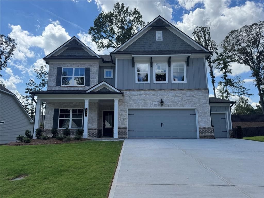 5 bedroom, 4 bathroom, 2,952 sq ft single family residence for sale at 309 Rosewood Park Drive, Hoschton, GA 30548