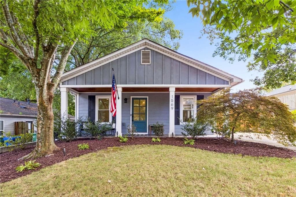 3 bedroom, 2 bathroom, 1,112 sq ft single family residence for sale at 1569 New Street, Atlanta, GA 30307