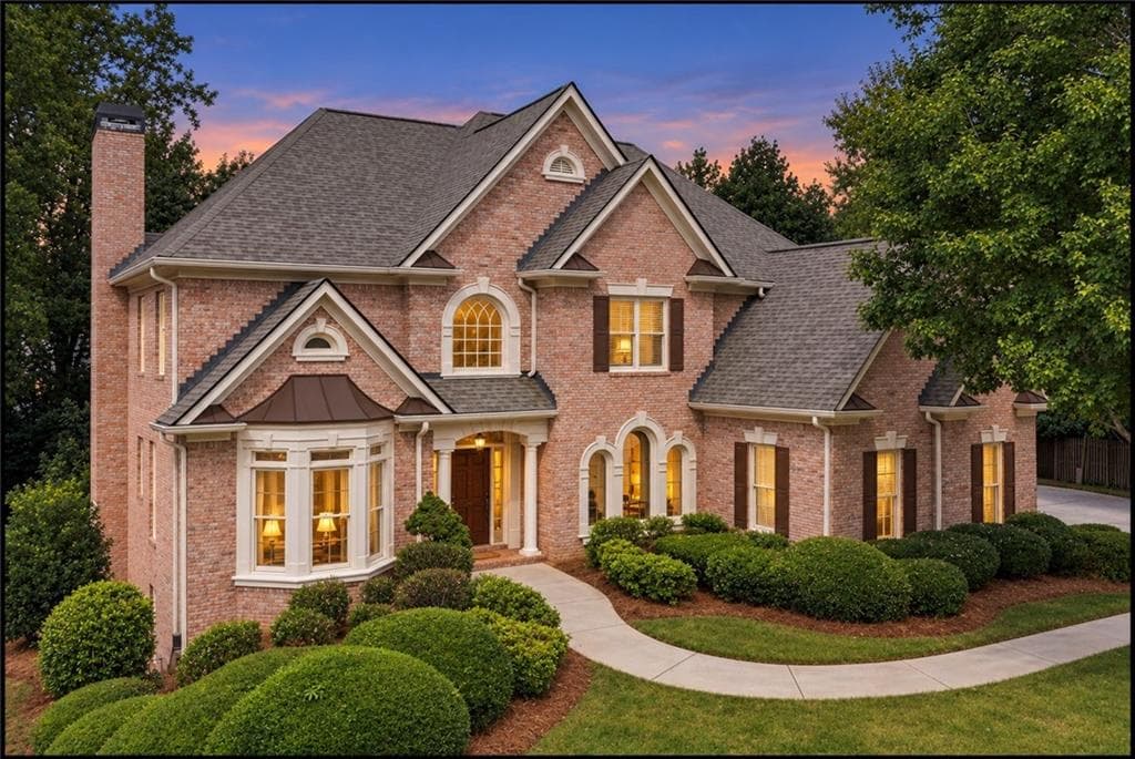 7 bedroom, 6 bathroom, 6,402 sq ft single family residence for sale at 1352 Innsfail Court, Snellville, GA 30078